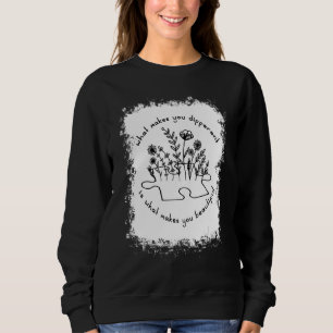 Sweatshirt Autisme mignon Amour Espoir Inspirer Ce Qui Vous F