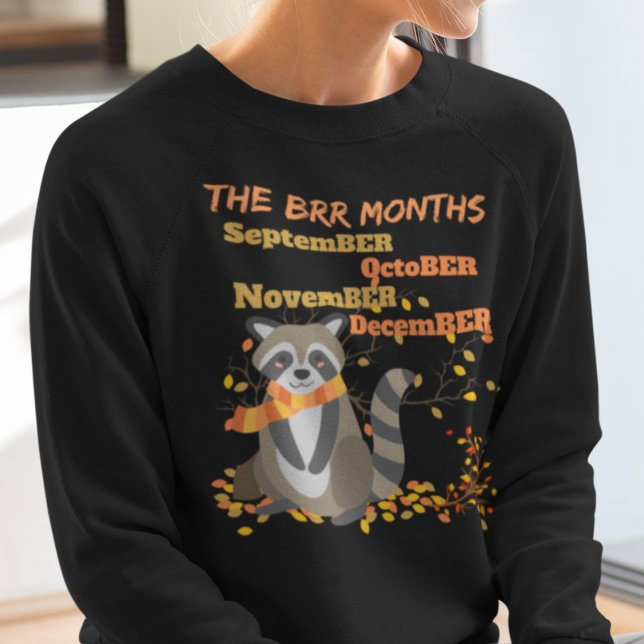 Sweatshirt Automne Brr Mois Enseignant (Créateur téléchargé)