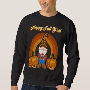 Sweatshirt Automne Gnomes Nain Printemps Automne Empreinte de
