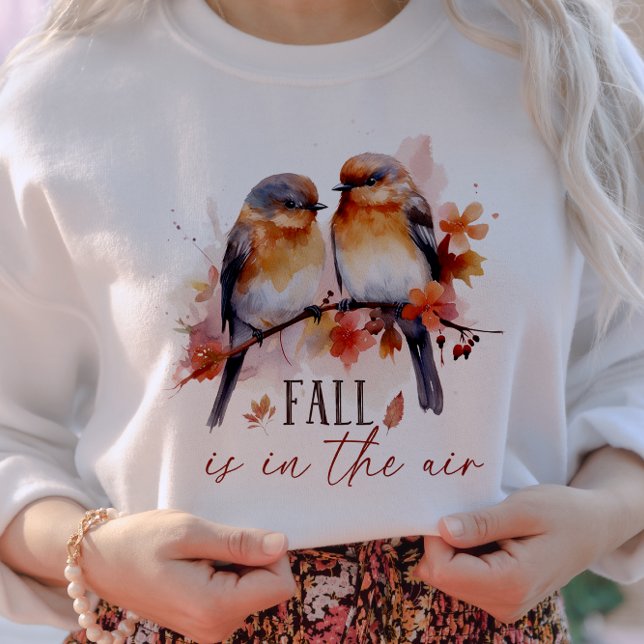 SWEATSHIRT AUTOMNE TOMBE À THÈME DANS LES OISEAUX AÉRIENS (Créateur téléchargé)