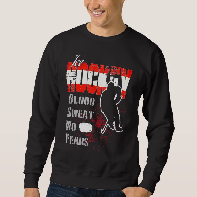 Sweatshirt Autriche Supporter Sang Sueur Sans Craintes Hockey (Devant)