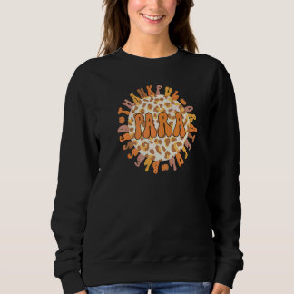 Sweatshirt Auxiliaire reconnaissant Action de grâce parapro