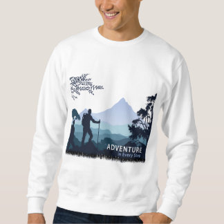Sweatshirt Aventure Randonnée, Aventure à chaque étape