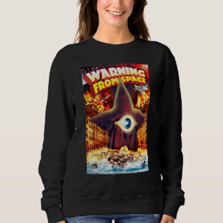 Sweatshirt Avertissement de Kaiju de l'espace