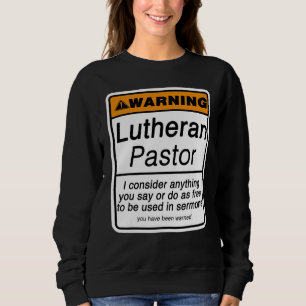 Sweatshirt Avertissement pastoral pour l'appréciation du cler