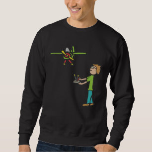 Sweatshirt Avion modèle RC volant