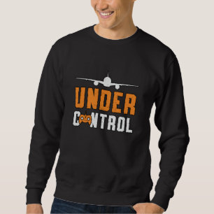 Sweatshirt Avion RC sous contrôle Avion pilote Avion RC Avion