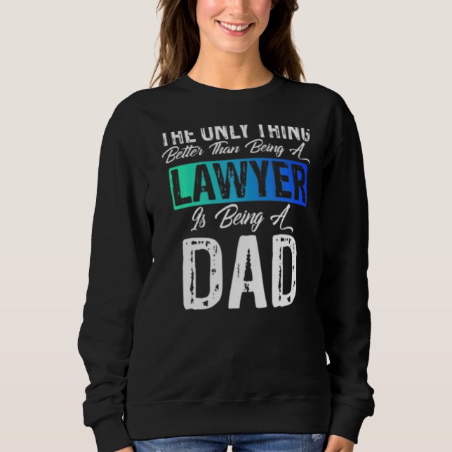 Sweatshirt Avocat mignon papa (Devant)