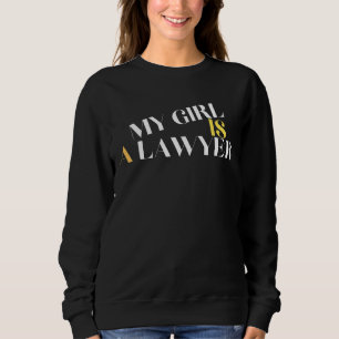 Sweatshirt Avocats Amoureux Citer Ma Fille Est Un Avocat Cool