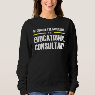 Sweatshirt Awesome Consultant pédagogique