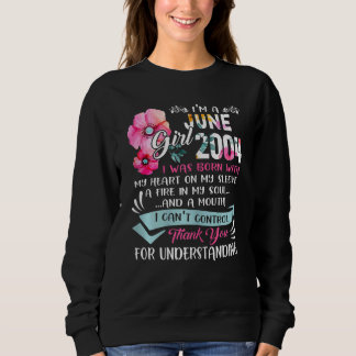 Sweatshirt Awesome Depuis 2004 18e anniversaire Je suis une f