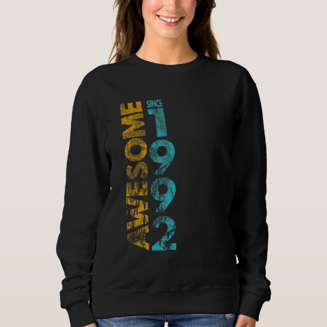 Sweatshirt Awesome Since 1992 (Devant)