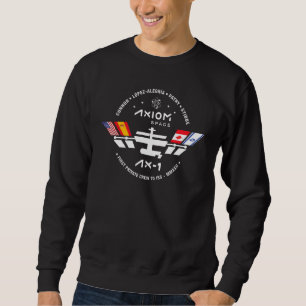 Sweatshirt Axiom Ax 1 Mission Canada L'astronaute Mark Pathy 