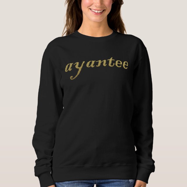 Sweatshirt ayantee (Devant)