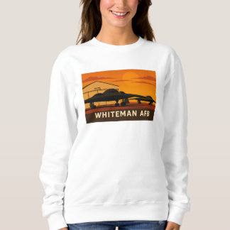 Sweatshirt B-2 Jet Sunset Art - Whiteman AFB Poster Style