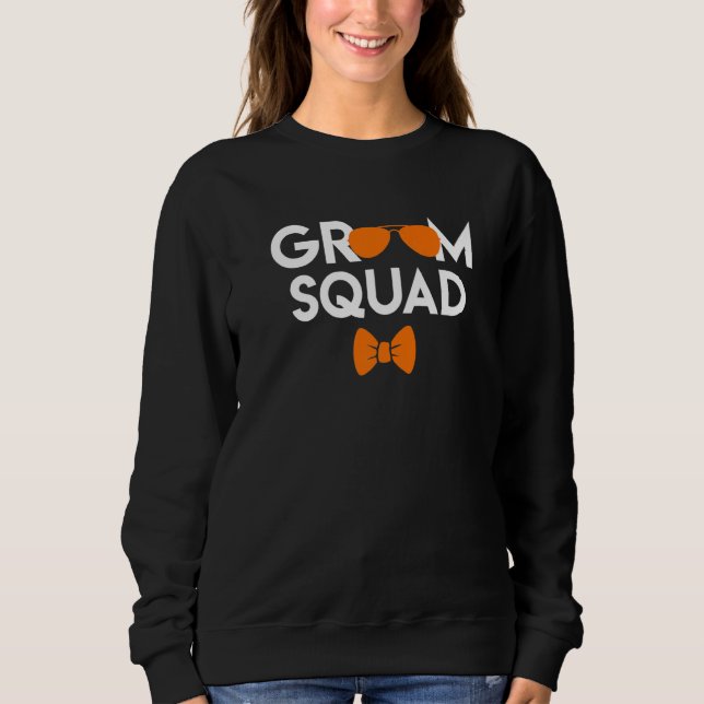 Sweatshirt Bachelor party decorations groom wedding (Devant)
