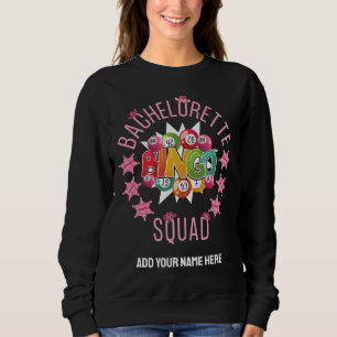 Sweatshirt BACHELORETTE BINGO SQUAD Coquette Western personna