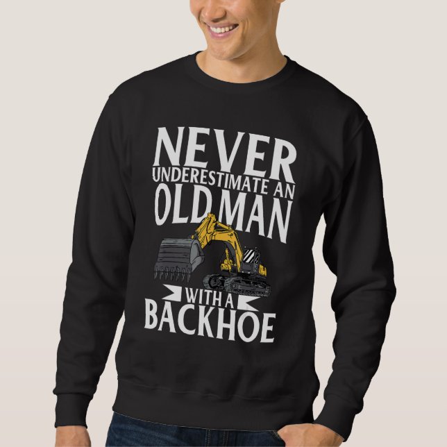 Sweatshirt Bad Old Man   Construction Workers & Construction  (Devant)