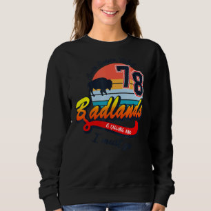 Sweatshirt Badlands National Park South Dakota Randonnée O