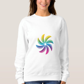 Sweatshirt Bague ronde couleur
