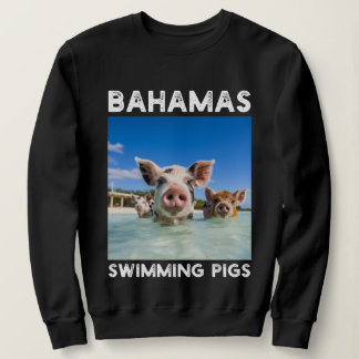 Sweatshirt Bahamas Pigs de natation Exuma