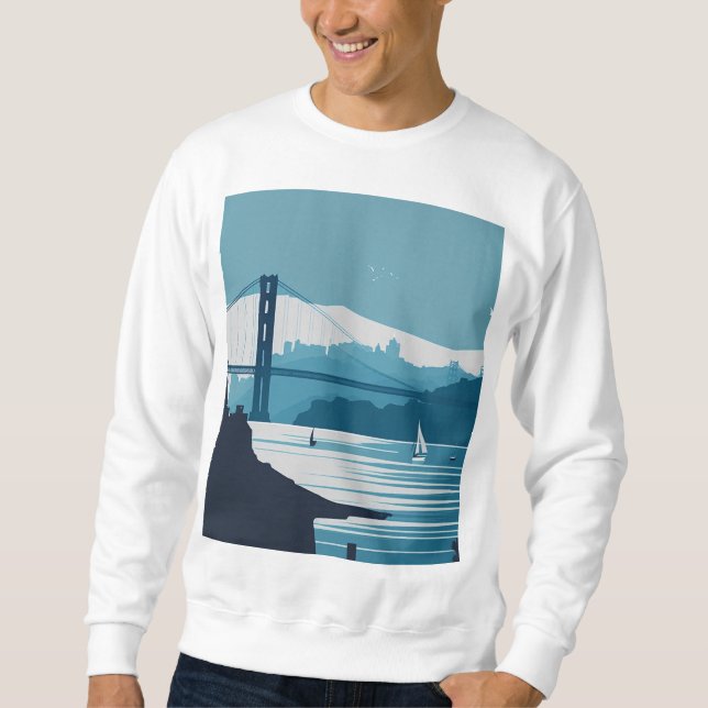 SWEATSHIRT BAIE DE FRISCO #1 (Devant)