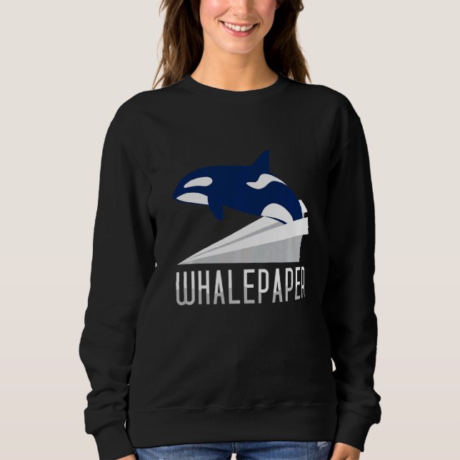 Sweatshirt Baleine Orca (Devant)