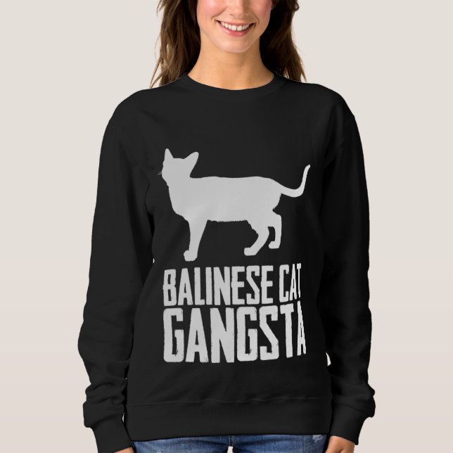 Sweatshirt Balinese  Balinese cat  Balinese Dad  7 (Devant)