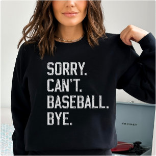 Sweatshirt Balle de baseball   Maman moderne Enfants Fête des