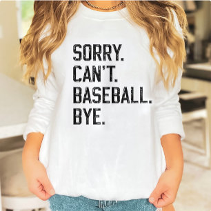 Sweatshirt Balle de baseball   Moderne Maman Enfants Fête des