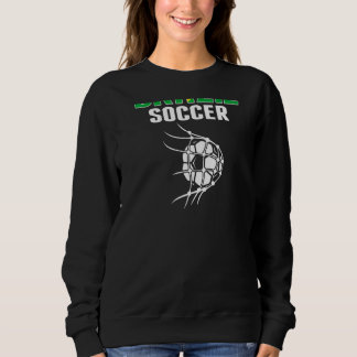 Sweatshirt Balle de football brésilienne dans le filet  Suppo