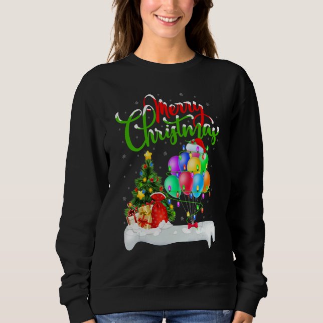 Sweatshirt Balloon   Xmas Decorations Santa Balloon Christmas (Devant)