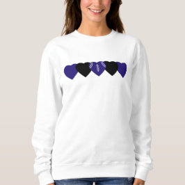 Sweatshirt Baltimore Ravens Heart Football