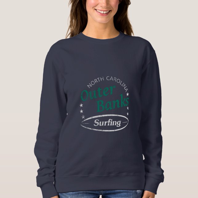 Sweatshirt Banques extérieures surfant (Devant)
