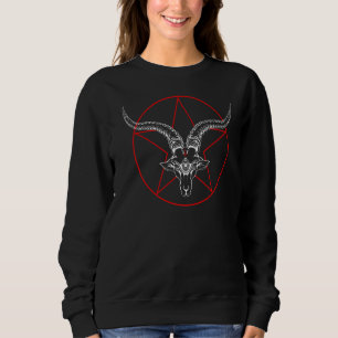 Sweatshirt Baphomet Chèvre Satanique