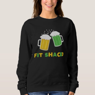 Sweatshirt Bar Fouillé Boissons Ivre Saint Patrick Journee Ba