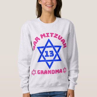 Sweatshirt Bar Mitzvah Grandma