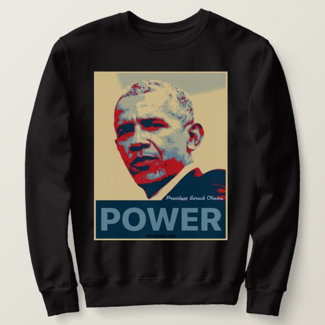 Sweatshirt Barack Obama (Design devant)