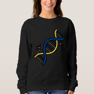 Sweatshirt Barbados Bajan Drapeau ADN Racines Patrimoine Cara