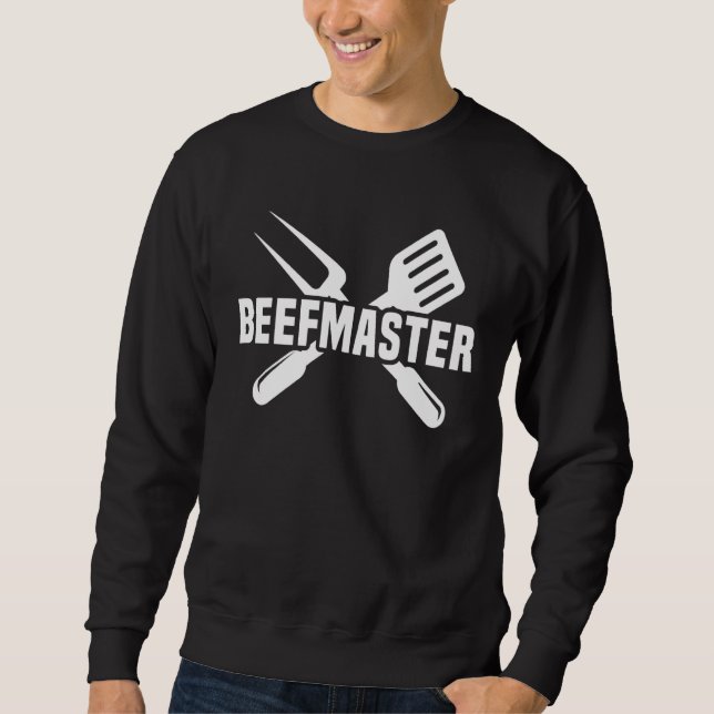 Sweatshirt Barbecue Hommes Bouilloire Barbecue Cutlery Barbec (Devant)