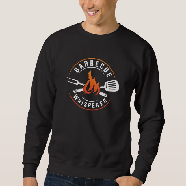 Sweatshirt Barbecue Whisperer (Devant)