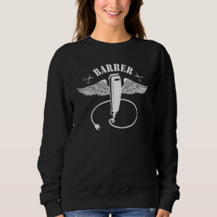 Sweatshirt Barbier Barbier Ciseaux Lame Coupe-cheveux Boutiqu