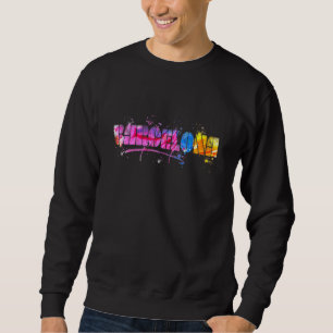 Sweatshirt Barcelona Cityscape Souvenir Barcelone Skyline