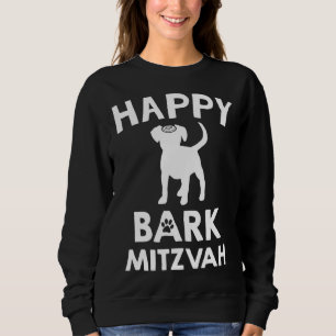 Sweatshirt Bark Mitzvah Amoureux des chiens juif Bar Mitzvah