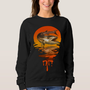 Sweatshirt Barracuda de style rétro vintage