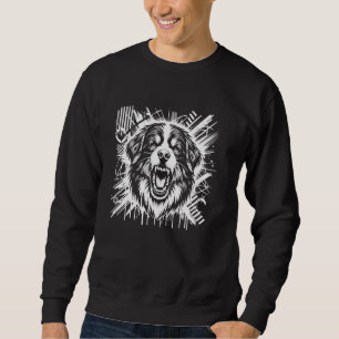 Sweatshirt Barre Bernese Mountain Dog Graffiti Street Art S