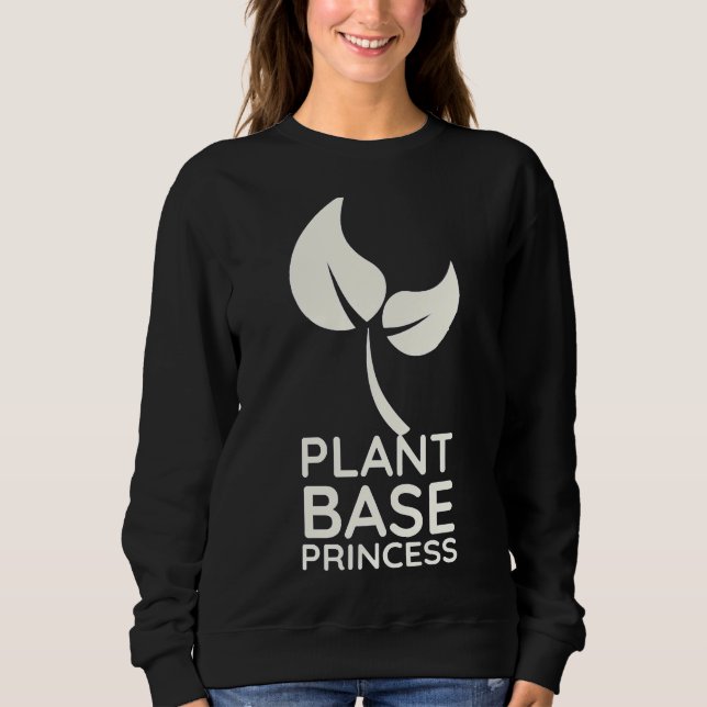 Sweatshirt Base plante Princesse (Devant)