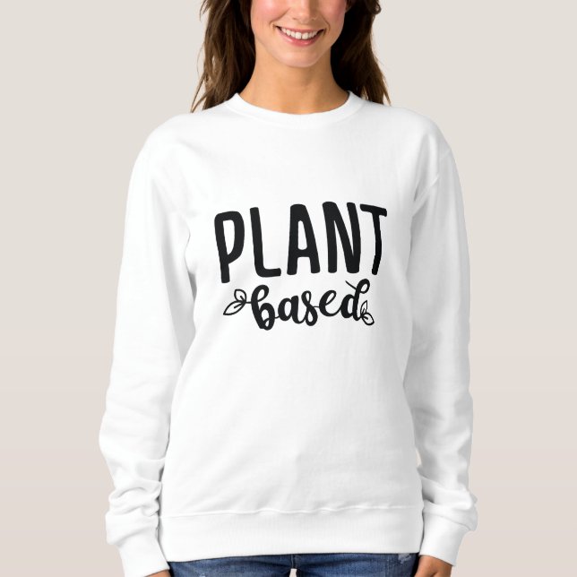 Sweatshirt Basé sur le plante (Devant)