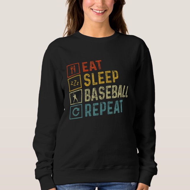 Sweatshirt Baseball Apparel  Baseball (Devant)