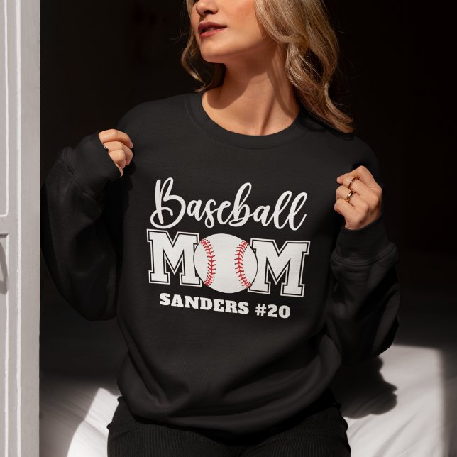 Sweatshirt Baseball Mom Fun Gift for Mom (Créateur téléchargé)